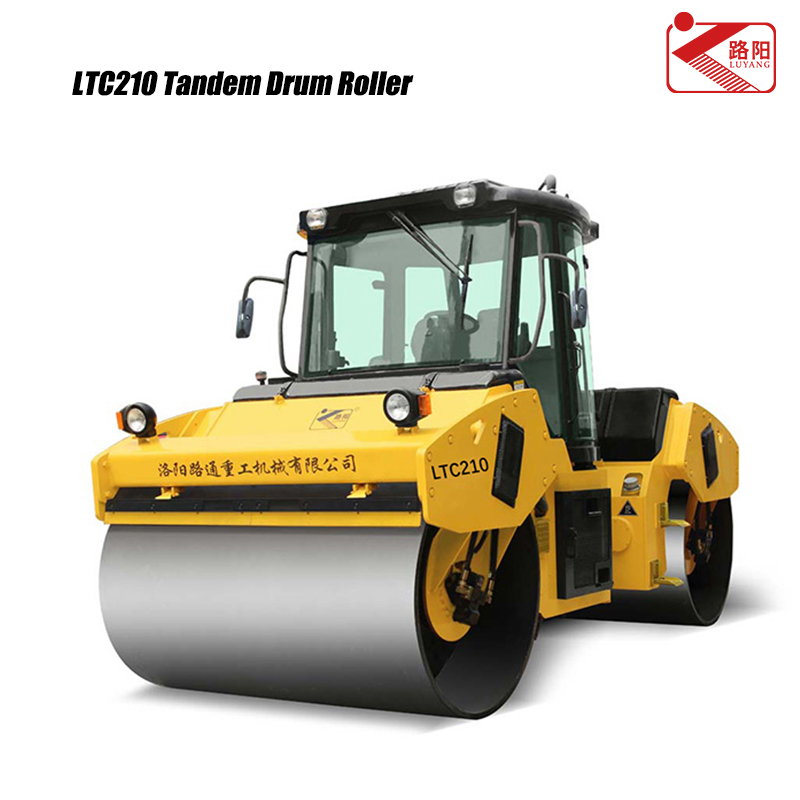 LTC210全液压双钢轮液压振动压路机